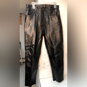 Leather pants